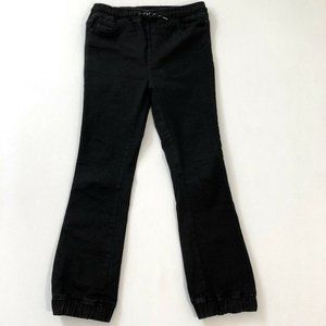 Steve's Jeans Men's 14L Black Skinny Jogger Denim Pants Skinny Fit Size 14L